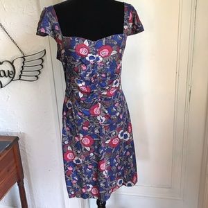 Marc by Marc Jacobs dress purple floral NWT